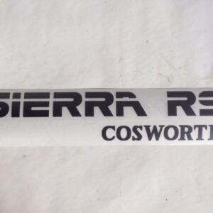 Boot Sticker RS 3 door Grey