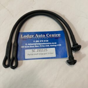 Rear Parcel Shelf Strap PAIR