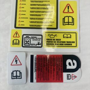 Under Bonnet Sticker Pack 3 Door